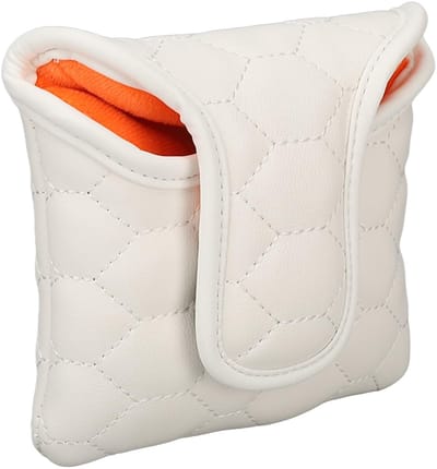 Dailygoods- Putter Headcover Beschermend - Mallet Putter - PU Golf Club Hoes - Sterke Magneet Sluiting - Duurzaam - Geschikt voor de meeste modellen - Golfclubhoes