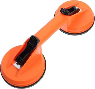 Zuignap Glaslifter - Vacuüm Heffer - Zware Objecten Verplaatsen - 60kg Draagkracht - 325 cm Lengte - Zwart