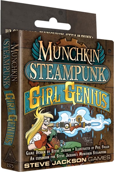 Munchkin Steampunk Girl Genius - Uitbreiding - Kaartspel - Engelstalig - Steve Jackson Games