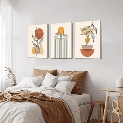 Boheemse stijl poster set voor moderne wanddecoratie - 3-delige set 40 x 60 cm