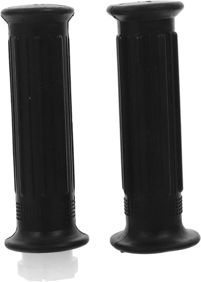 Motorfiets Stuur Gripset - Handvatten Motorfiets - Motorrijden Verbeteren - Eenvoudig Te Installeren - 13.50X4.00X4.00CM - Zwart