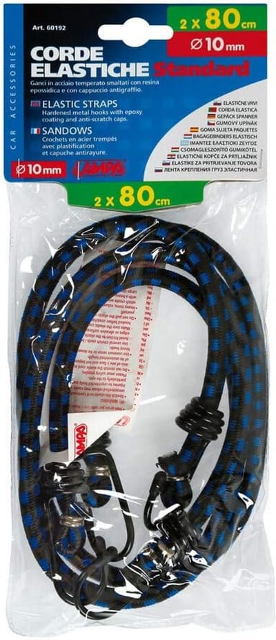 Spanbanden Set - Elastische Koorden - Veilig Vervoer - Met Haken - Set van 2