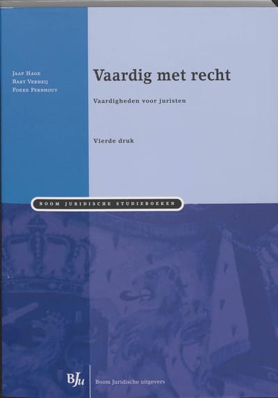 Vaardig Met Recht - Boom Juridische Studieboeken - Fokke Fernhout