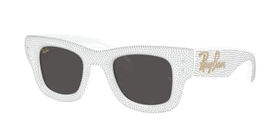 Ray Ban - Wayfarer Puffer - White Strass Pave - Dark Grey