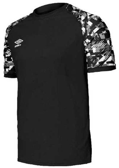 Umbro Kabele T-shirt Met Korte Mouwen Zwart 12 Years Kinderen