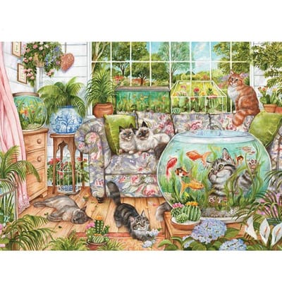 5D DIY Diamond schilderij schattige katten borduurwerk mozaïek kruissteek strass decor 20X30CM beige