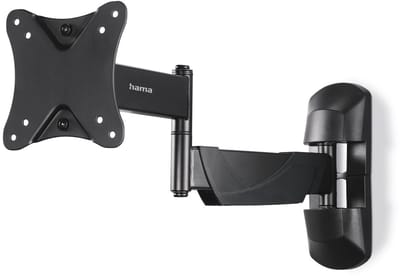 Hama tv beugel - Draai, kantelbaar en uittrekbaar - 10" - 26" - max 25kg - VESA 100x100