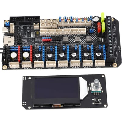 3D-printer Moederbord voor Spider V3.0 8 TMC Drivers 8 PWM Ventilatoren Uart SPI 3D-printer Onderdeel Set voor VORON 2.4 Switchwire 8