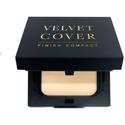 Dr. Hedison, Poudre Compacte Finition Velours, Mat, Poudre Compacte, 21, Beige Clair, 14 g