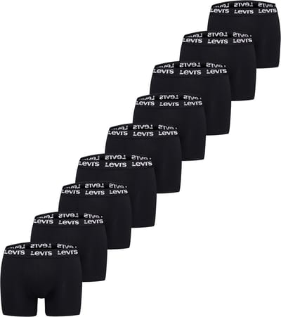 Pack of 9 men's Levis REPEAT LOGO BOXER boxer shorts underwear pants