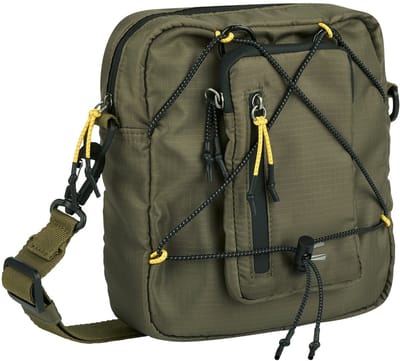 camel active Shores Cross Bag met reflecterende elementen - Maat menswear-S - Kaki