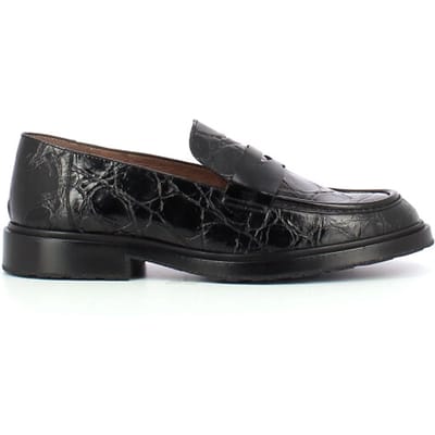 Wonders Ned - dames moccasin - Zwart - maat 35 (EU) 2 (UK)
