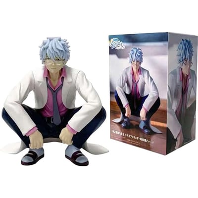 Op Voorraad Originele BANDAI BANPRESTO GINTAMA Sakata Gintoki PVC Anime Figuren Actiefiguur Model Speelgoed Kerstcadeau