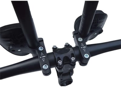 ONF3 - Fiets Stuur - Aero Rest Stuur Clip On - Aluminium Fietssteun Stuur - Geschikt voor Triathlons - Armsteun Fiets Aerobar - Voor Mountainbikers