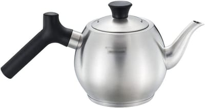 Waterkoker voor fornuis - Theepot RVS - Water Koken - Verdikte composiet bodem - 1 Liter - Zilverkleurig