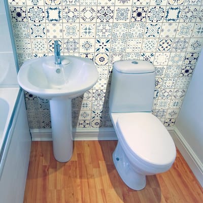 Zelfklevende tegelmuurstickers voor keuken en badkamer - 30 cementtegelstickers, AZULEJOS BENEDETTO-stijl - 30 stickers, 15x15 cm