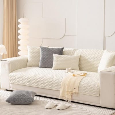 Eenvoudig Winter Bankkussen Winter Effen Kleur Pluche Kussen Kussenhoes Bankovertrek Antislip Verdikking 70*70cm
