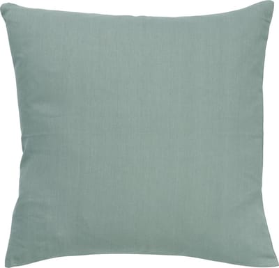 Dutch Decor JAMES - Kussenhoes 45x45 cm - duurzaam katoen - effen kleur - Jadeite - lichtgroen - met rits - zonder binnenkussen