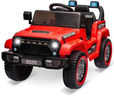Danky Auto - Elektrische Kinderauto 12V - Roze - 2.4G Afstandsbediening - Bluetooth & Muziek - LED Koplampen - 3-6j