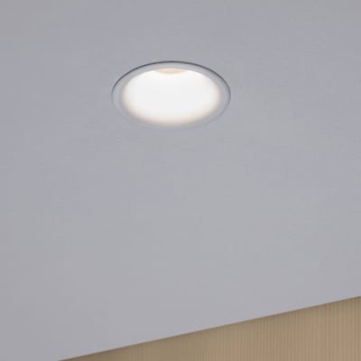 LED-inbouwlamp Cymbal Coin Set van 3 IP44 rond 77 mm Coin 3x6W 3x440lm 230V dimbaar Dim to warm Wit mat