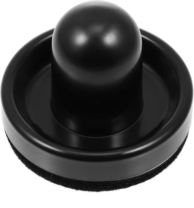 Air Hockey Accessoires - Pusher Set - Spelplezier Thuis - Ergonomisch Ontwerp - 4 Sets - Zwart