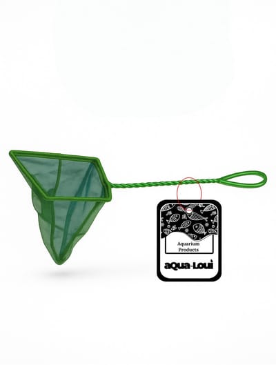 Aqua-Loui® - Schepnet Aquarium 15 cm - Visnet 6 Inch - Voor Aquarium, Vijver & Zwembad - Stevig Schepnetje