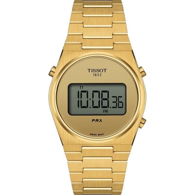 Tissot PRX T1372633302000 Horloge - Staal - Goudkleurig - Ø 35 mm