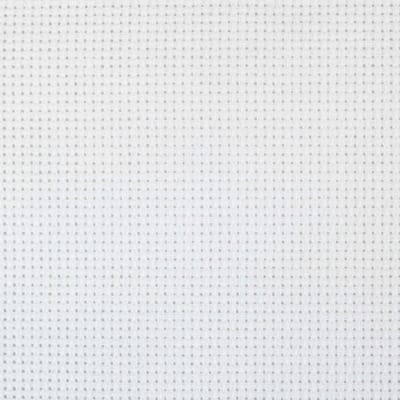 Aida borduurstof 14 count wit - coupon van 30 x 30 cm