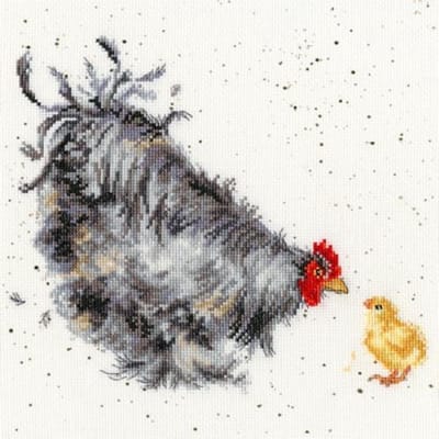 Mother Hen Aida Borduurpakket Bothy Threads XHD50