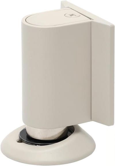 Deurstopper Metaal - Deurvanger Magnetisch - Deuren Open Houden - Dubbele Magneetkracht - Tot 22mm Verstelbaar - Wit