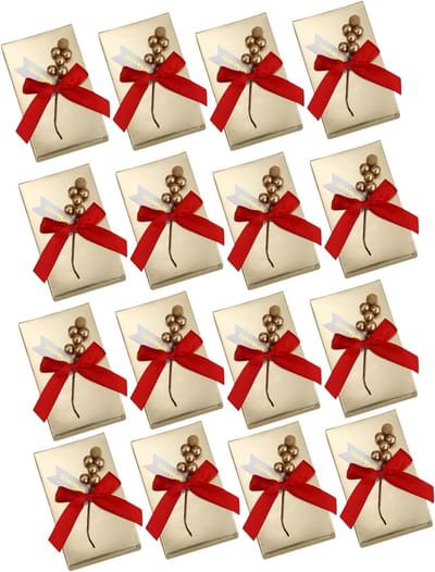16-delige Snoepdoos Set, Papieren Snoepdozen, Gastcadeaus voor Bruiloften, Feestjes, Verjaardagen en Kerstmis