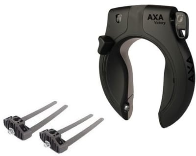 Axa Victory ART2 Ringslot Zwart + Bevestigingset