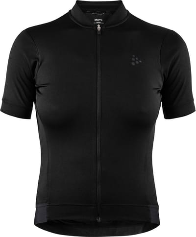 Craft Core Essence Tight Fit Fietsshirt Met Korte Mouwen Dames - Zwart | Maat: M