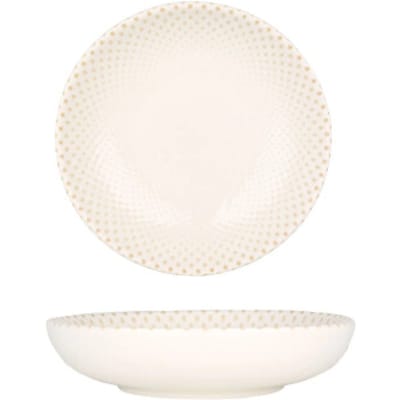 Rinart Serveerschaal - Punto - Porselein - 13 cm (330cc) - set van 2