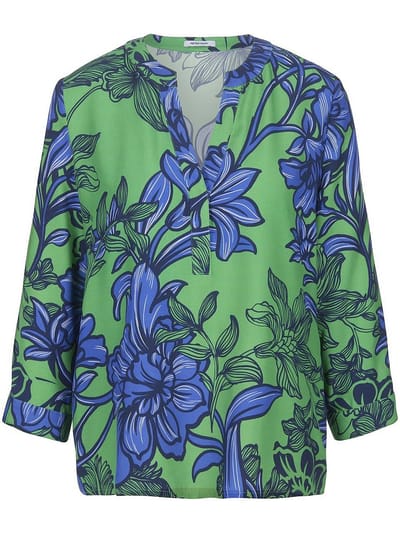Blouse Van Peter Hahn groen