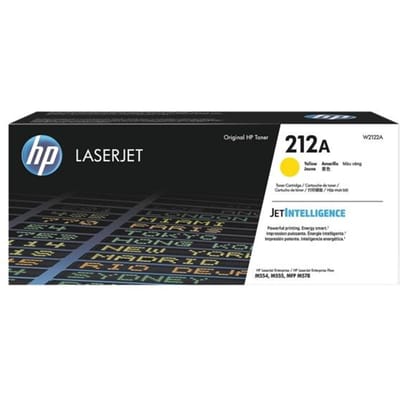 HP W2122A nr. 212A toner cartridge geel (origineel)