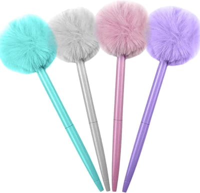 Schattige Kawaii Balpen Set van 4 - Perfecte Schrijfgerei voor School, Kantoor en Thuisgebruik