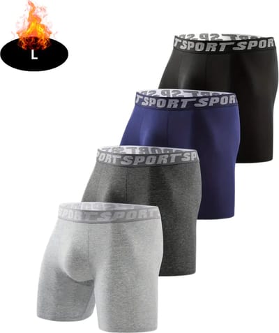 Nivard Onderbroeken Heren - Boxershort - Ondergoed - Boxer - Underwear - Mannen - 4 Pack - Gemengd - L