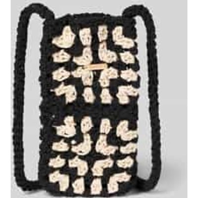 Schoudertas met labeldetail model 'Wanderes Phonebag'