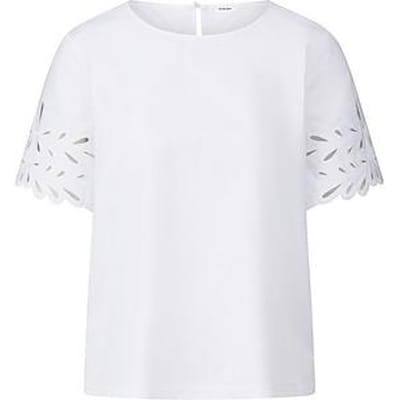 Blouse Van Peter Hahn wit