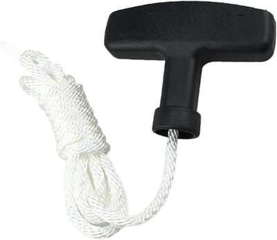 Grasmaaier Trekkoord Vervanging - Startkabel Startershandgreep - Tuinonderhoud - Verhoogde Duurzaamheid - 5 mm Diameter - Zwart