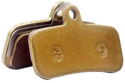 Dailygoods- Motorfietsremblokken Gouden Kleur - 1 Paar - 39,5*24mm - 4 mm Dikte - Geschikt voor Be-e-Sur-Ron - Uitstekende Prestaties - Remblokken