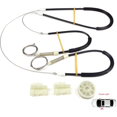 BWR242 Raammechanisme Reparatieset Voordeur Links voor VW Polo MK3 6N1 6N2 Hatchback 1994-2001 4/5 Deurs 6N4837461