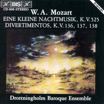 Drottningholm Baroque Ensemble - Mozart: Eine Kleine Nachtmusik (CD)
