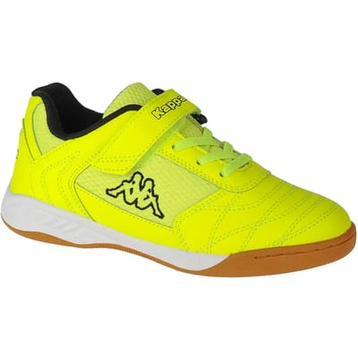 Kappa kindersneakers 260765K 4011 geel/zwart