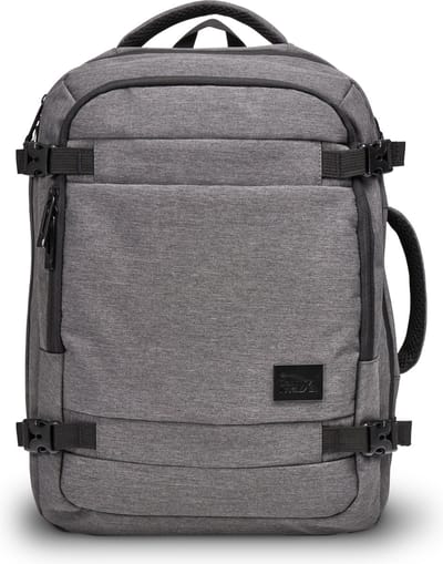 CabinMax Svalbard Reistas - Rugzak 24L - Weekendtas - Handbagage - 40x30x20cm - Grijs - Perfect for RYANAIR/WIZZAIR Handbagage