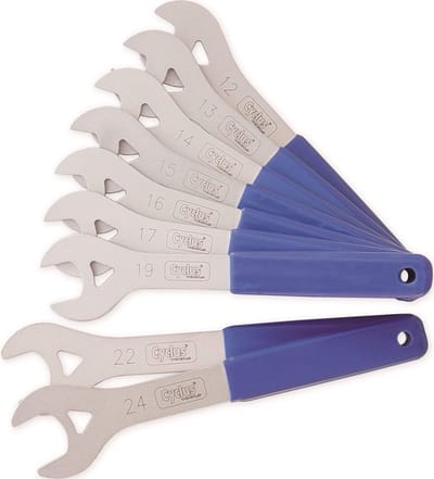 Cyclus Conussleutel 14mm - Cr-Mo Staal - Ergonomische Grip - Blauw