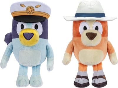 Pluche Speelgoed Set met Kapitein en Vakantie Bingo – 2 Stuks Zachte Knuffels