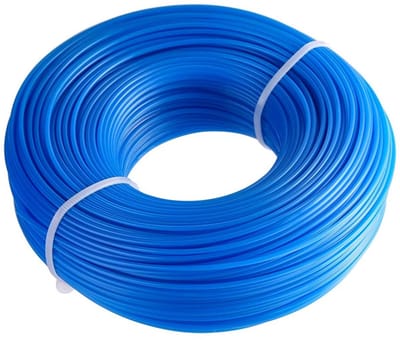 Dailygoody - Universele Snijdraad - Nylon Draad - 100 Meter Lang - Blauw - Voor Trimmers - Ideaal voor Tuinonderhoud - Veilig en Duurzaam
