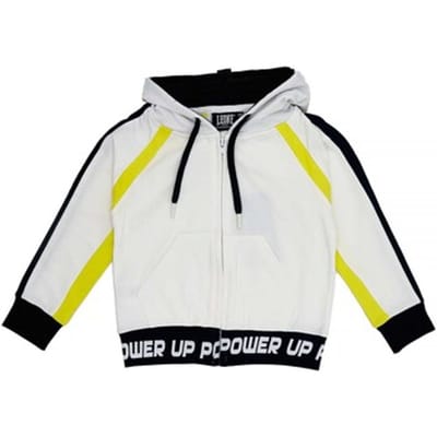 Capuchon sweaters Leone 1947 Girl Hoody Full Zip Neon
